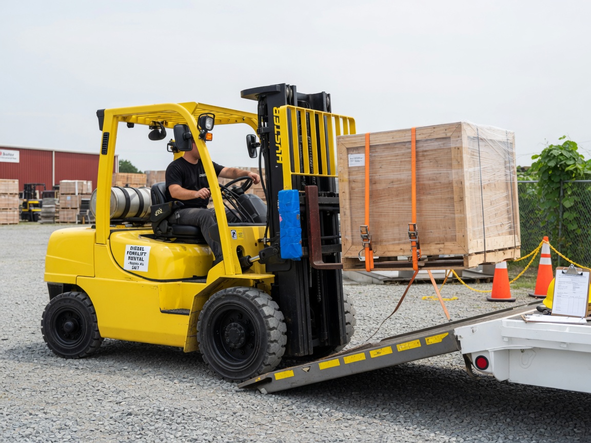 Diesel Forklift Rental services