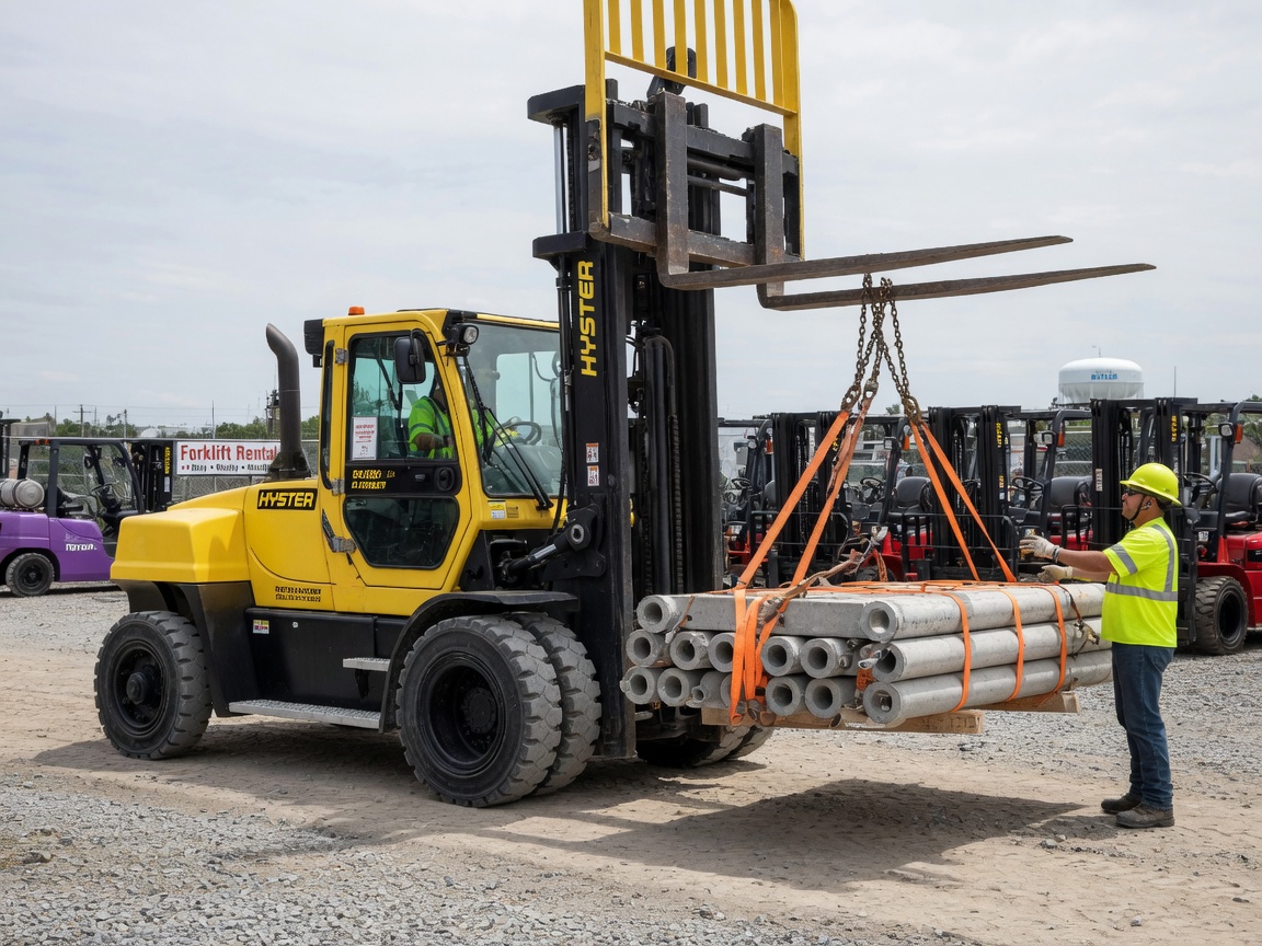 High Capacity Forklift Rental services