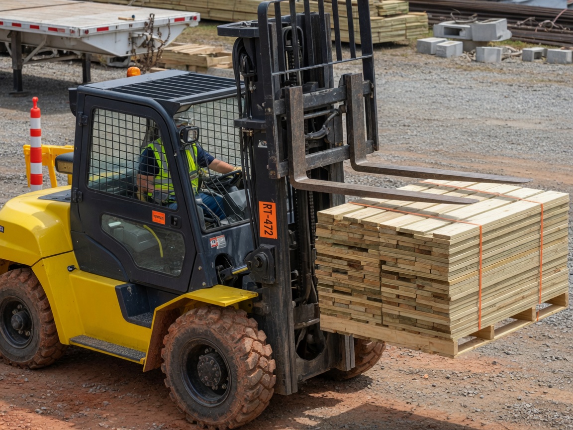 Rough Terrain Forklift Rental services