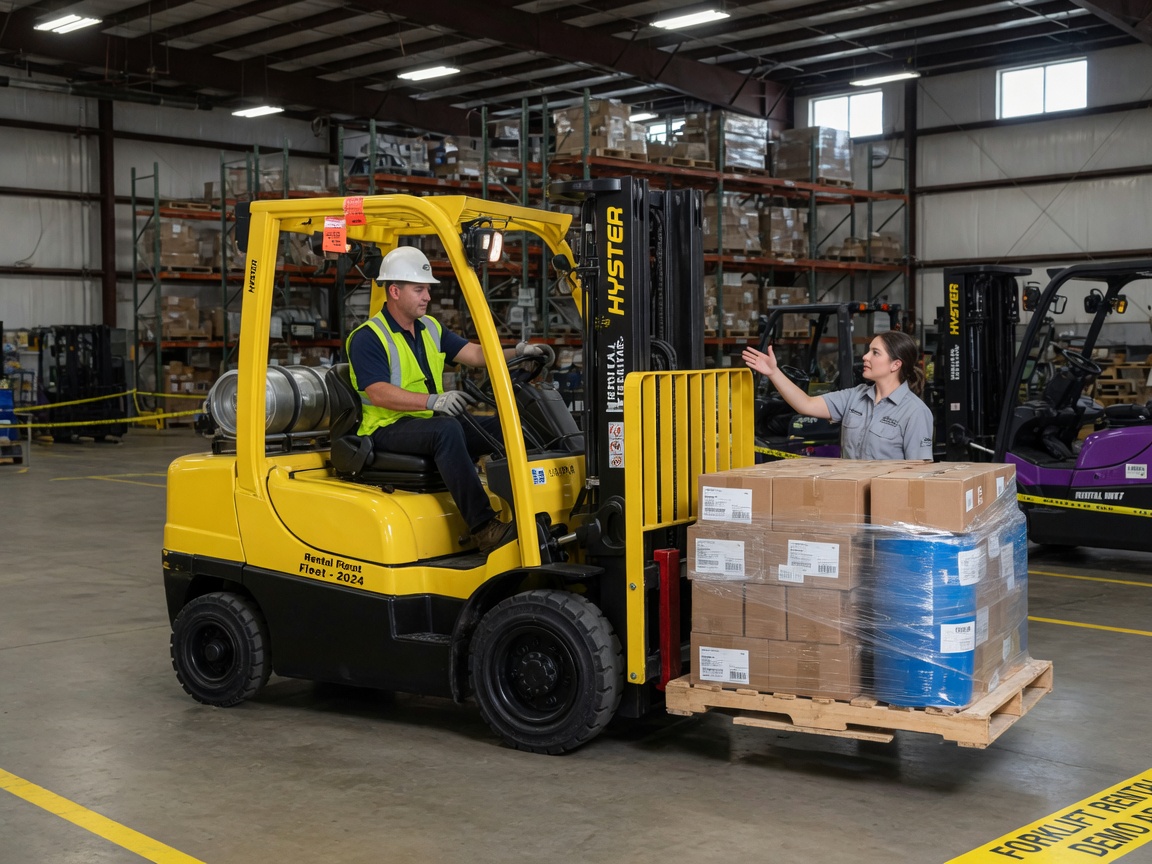 Warehouse Forklift Rental services